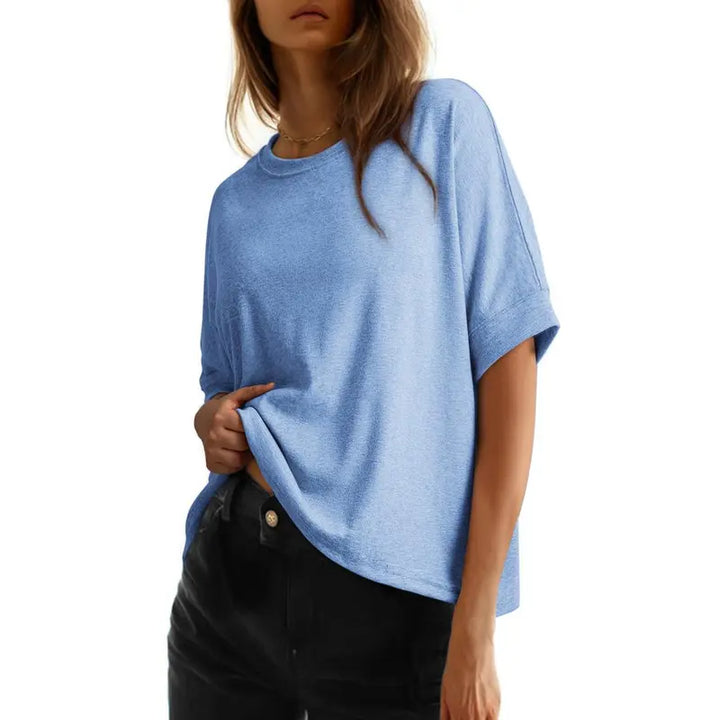 Oversized Casual Crop Top