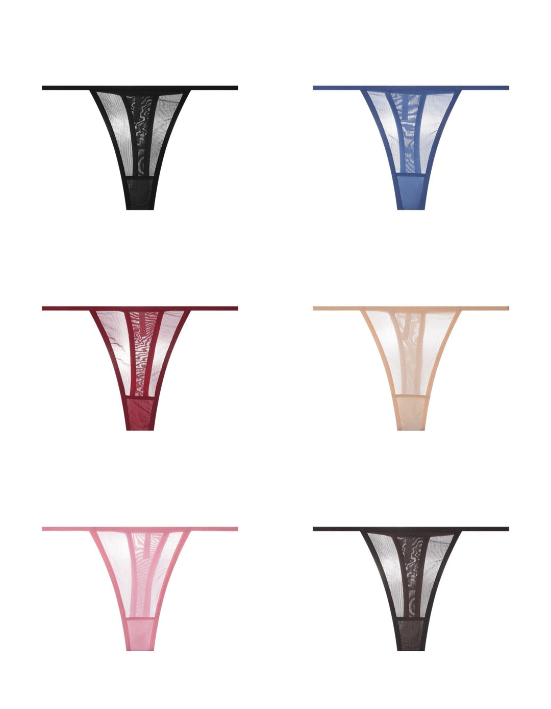 Women’s Sheer Mesh Thong
