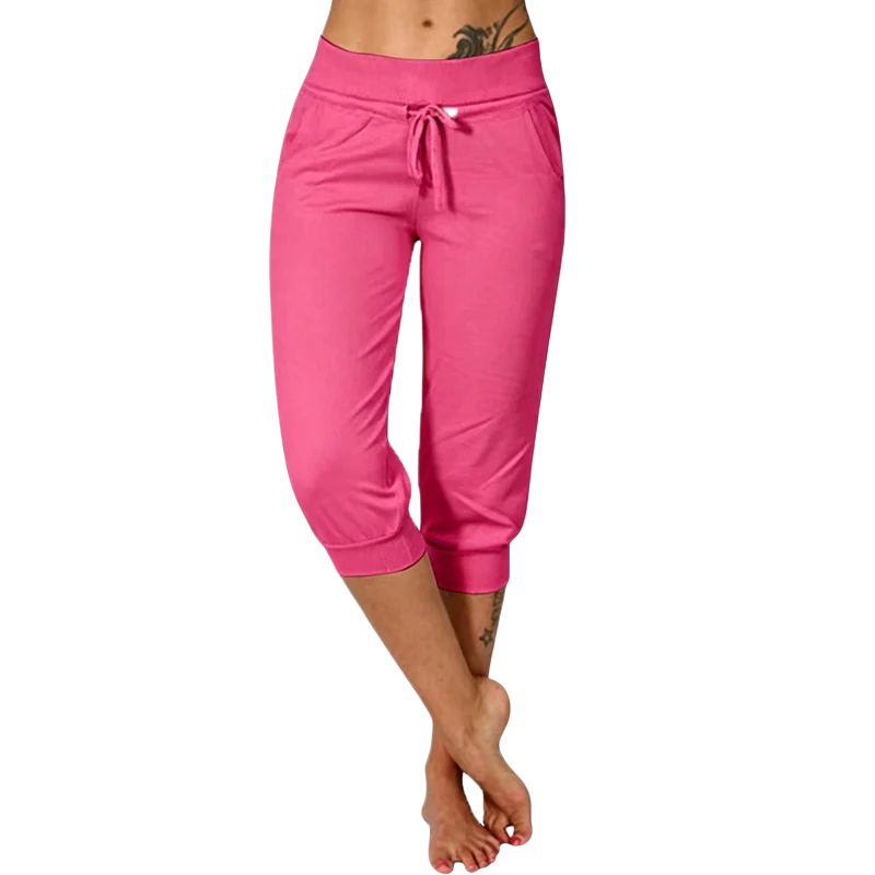Relaxed Capri Lounge Pants