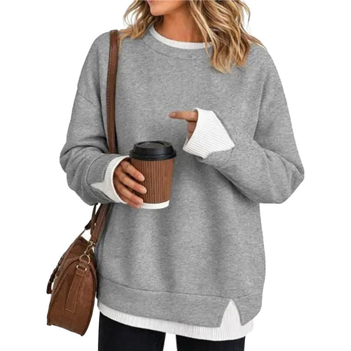 Relaxed Fit Layered Sweatshirt