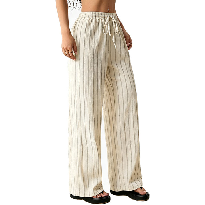 Striped Wide Leg Lounge Pants