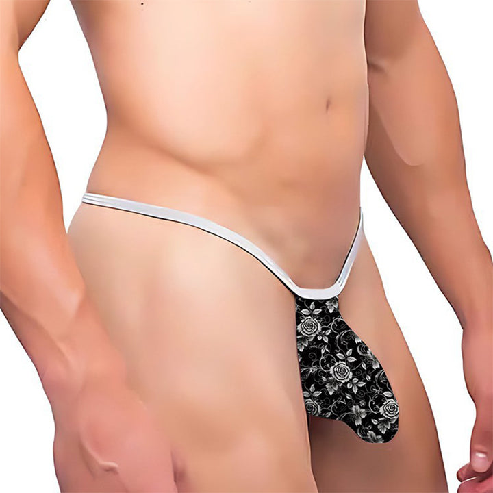 Floral Print Men’s Thong
