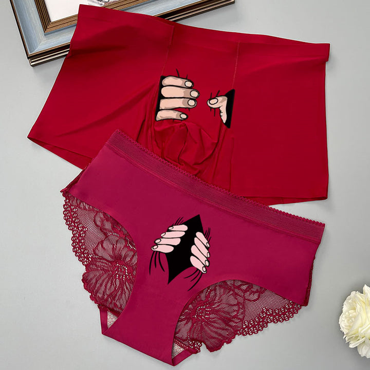 Seamless Matching Couple Underwear