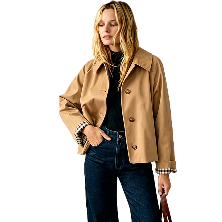 Classic Collared Short Jacket
