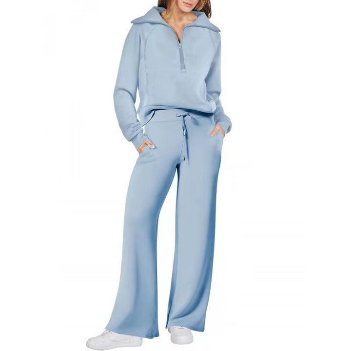 Cozy Half Zip Lounge Set