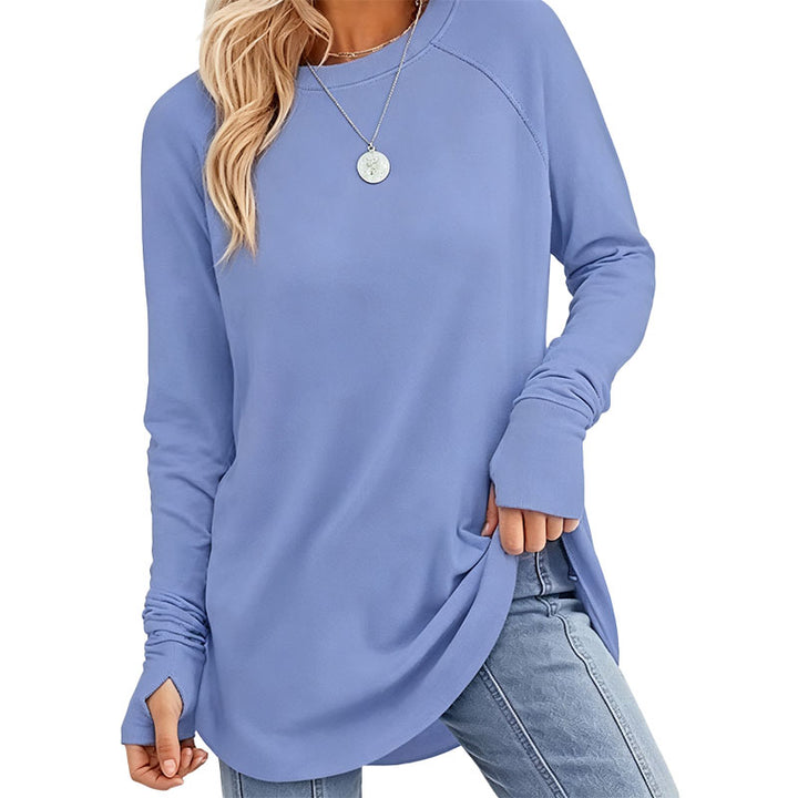 Longline Raglan Sleeve Tunic