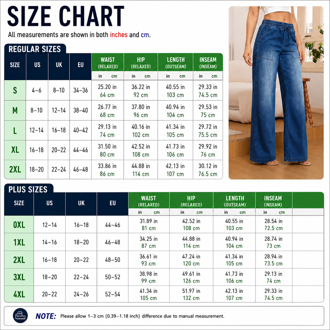Relaxed Drawstring Wide Leg Pants