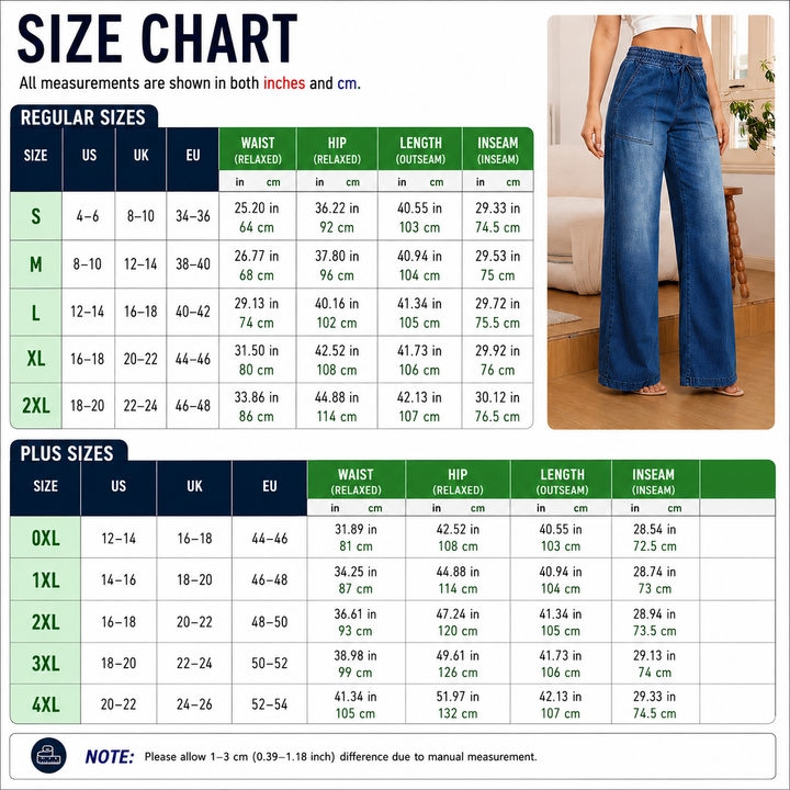 Relaxed Drawstring Wide Leg Pants