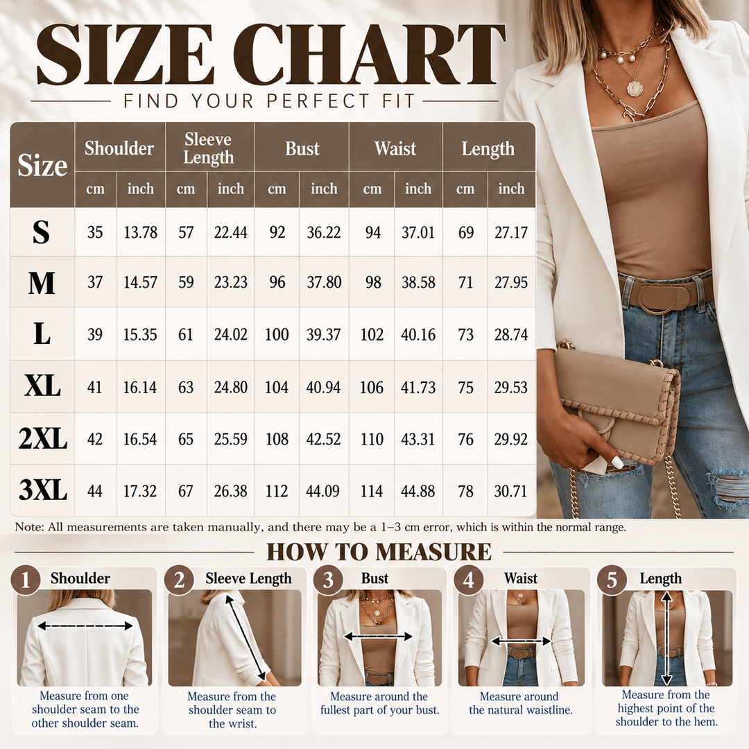Women's Classic Tailored Blazer