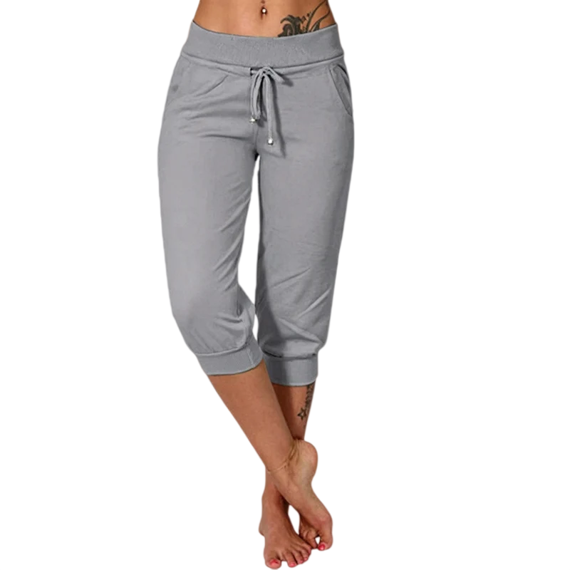 Relaxed Capri Lounge Pants