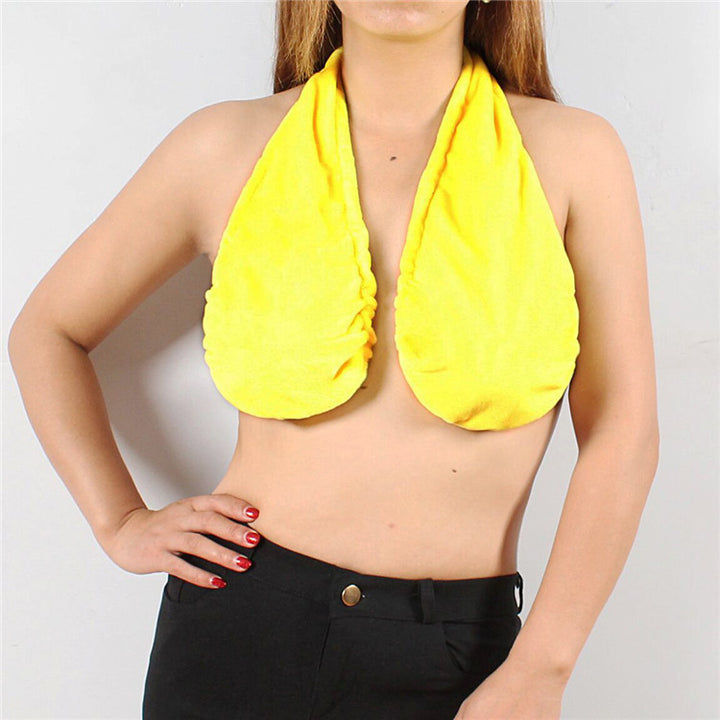 Women’s Halter Towel Bra Top