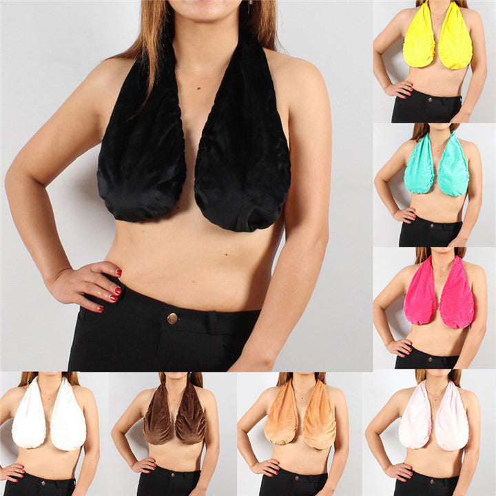 Women’s Halter Towel Bra Top