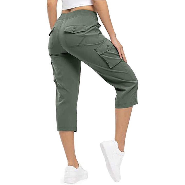 Casual Cargo Capri Pants