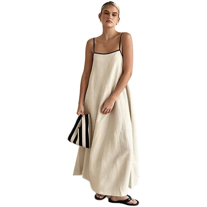 Minimalist Spaghetti Strap Maxi Dress