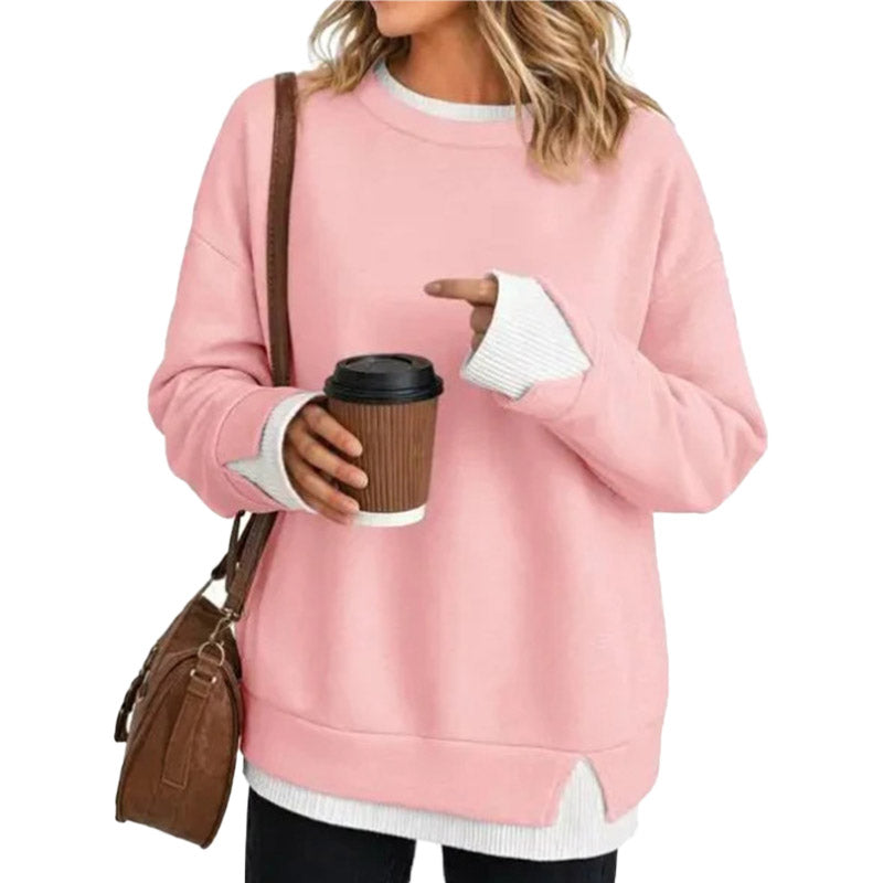 Relaxed Fit Layered Sweatshirt