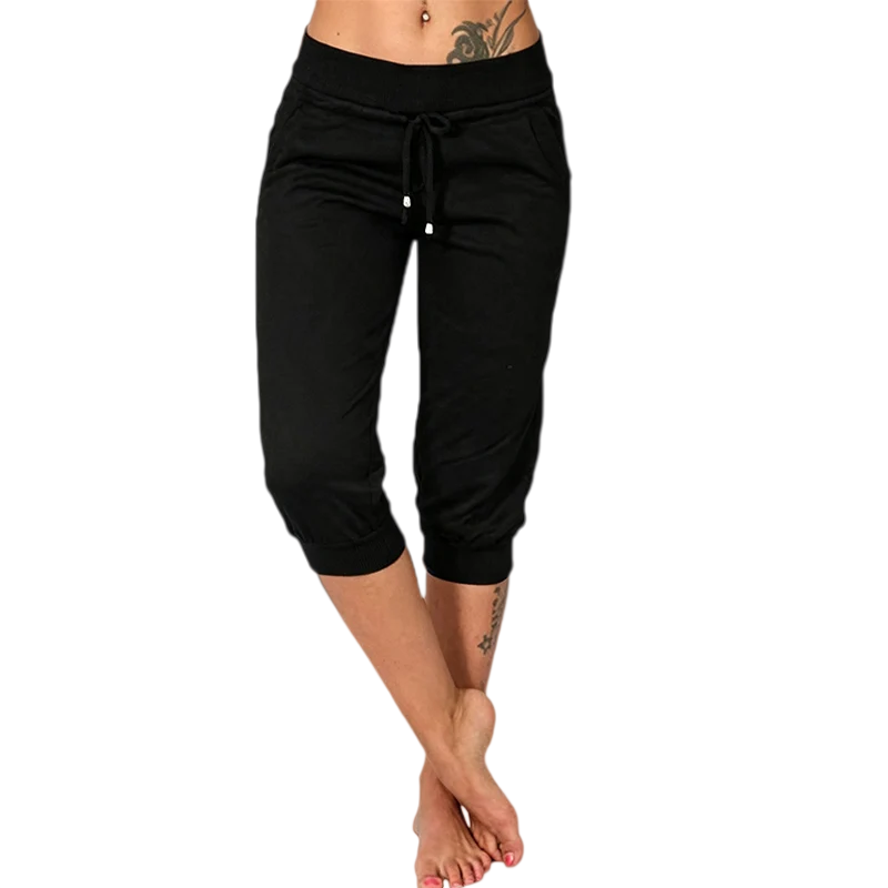 Relaxed Capri Lounge Pants