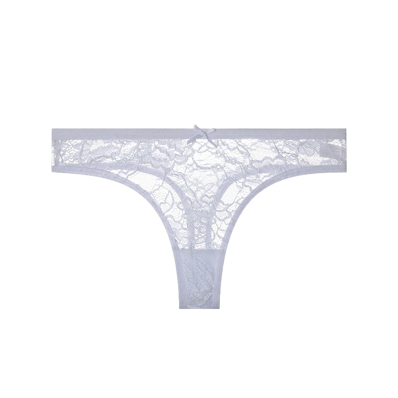 Floral Lace Thong Panties