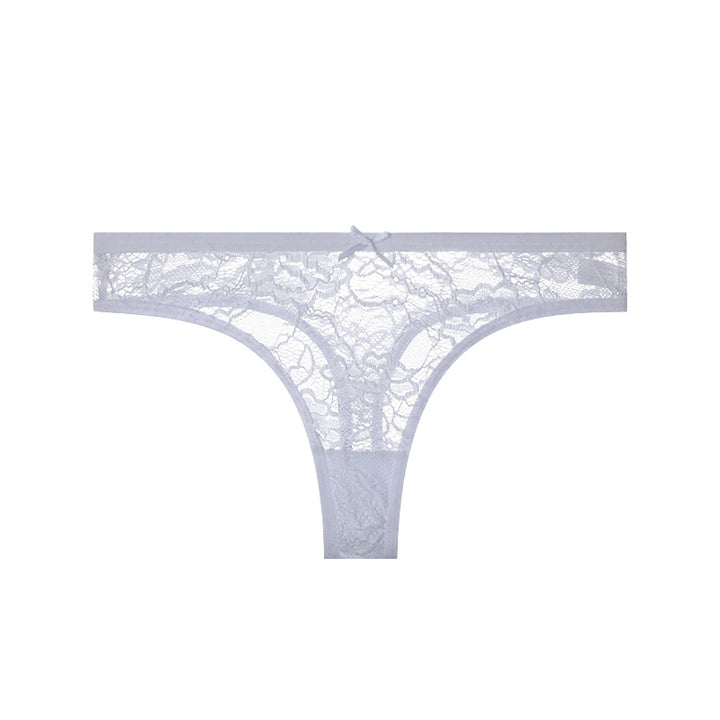 Floral Lace Thong Panties