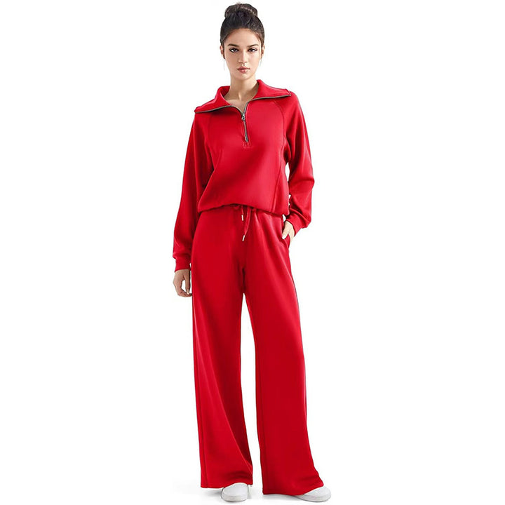 Cozy Half Zip Lounge Set