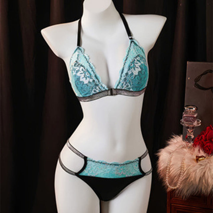 Lace Strappy Lingerie Set