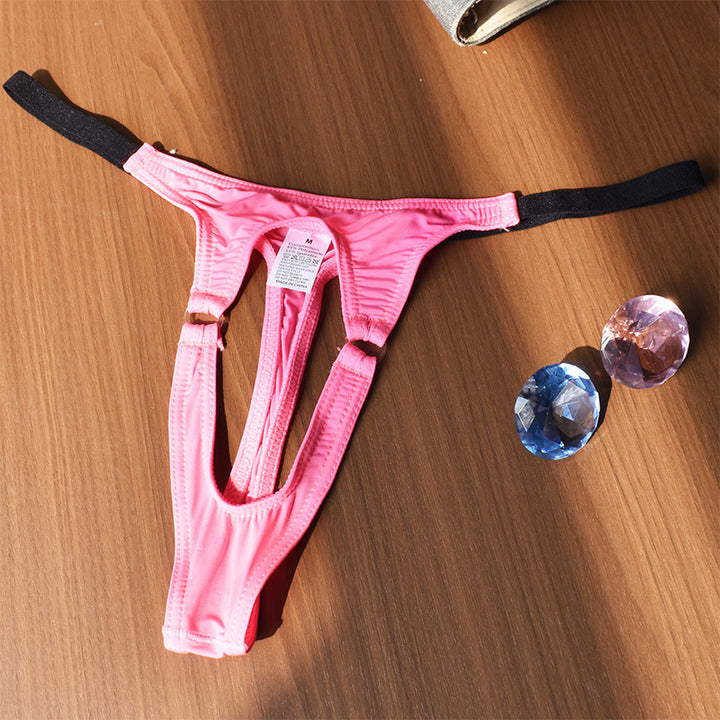 Strappy Cutout Men’s Thong