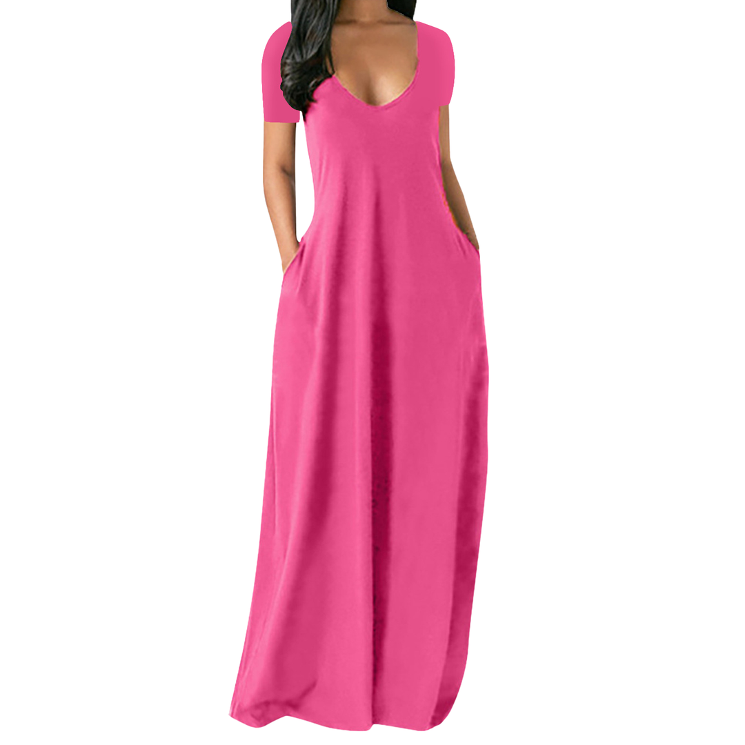 Relaxed Pocket Maxi Dress