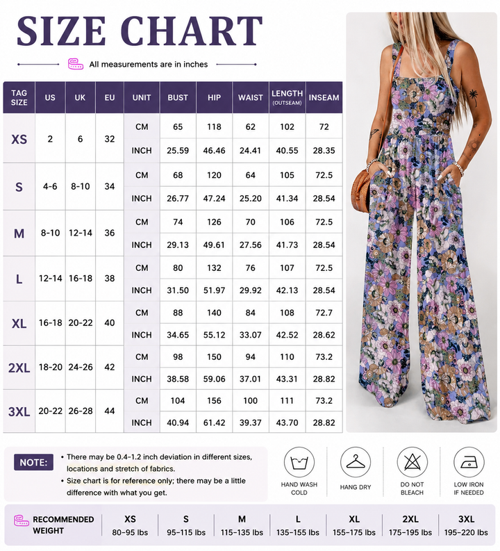 Floral Wide Leg Jumpsuit