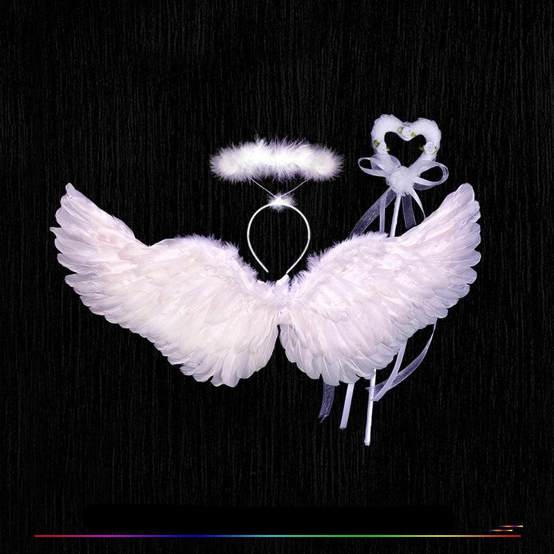 Feather Angel Wings Set