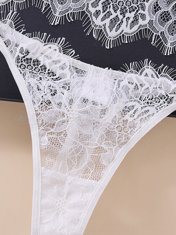Sexy Sheer Lace Lingerie Set for Women