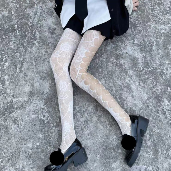 Skeleton Fishing Net Stockings