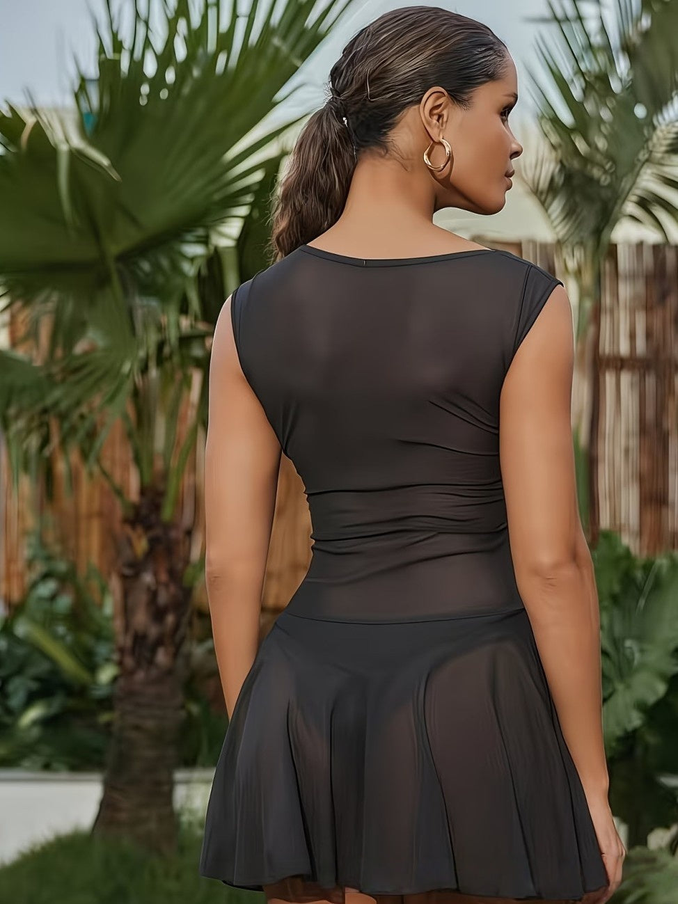Resort Cover Up Dress – Lightweight Beach Style Outfit
