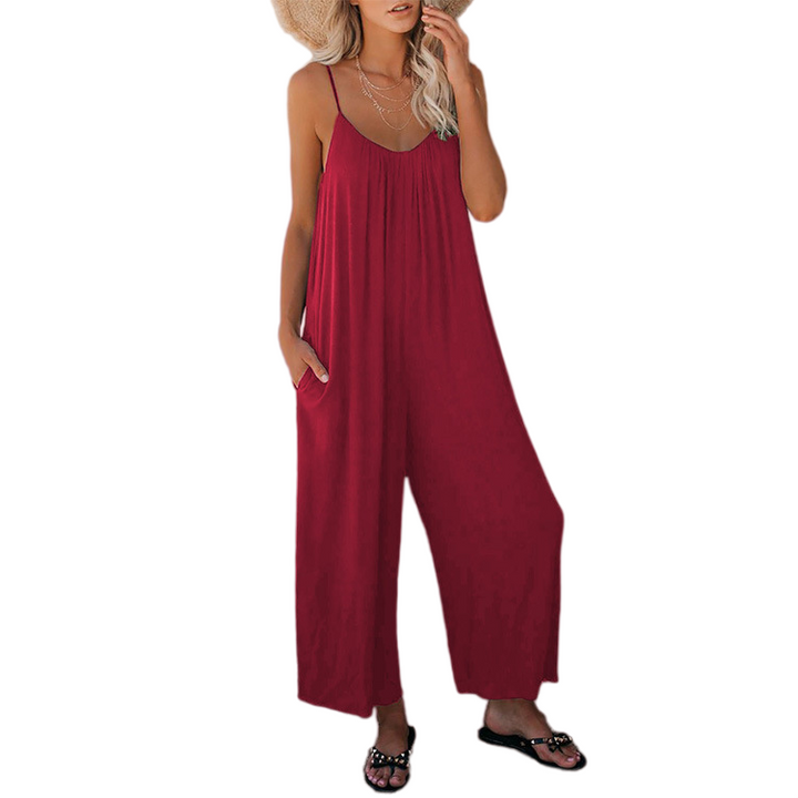 Relaxed Wide Leg Jumpsuit