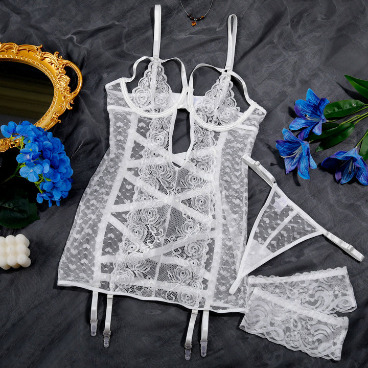 Women’s Lace Bodycon Bodysuit
