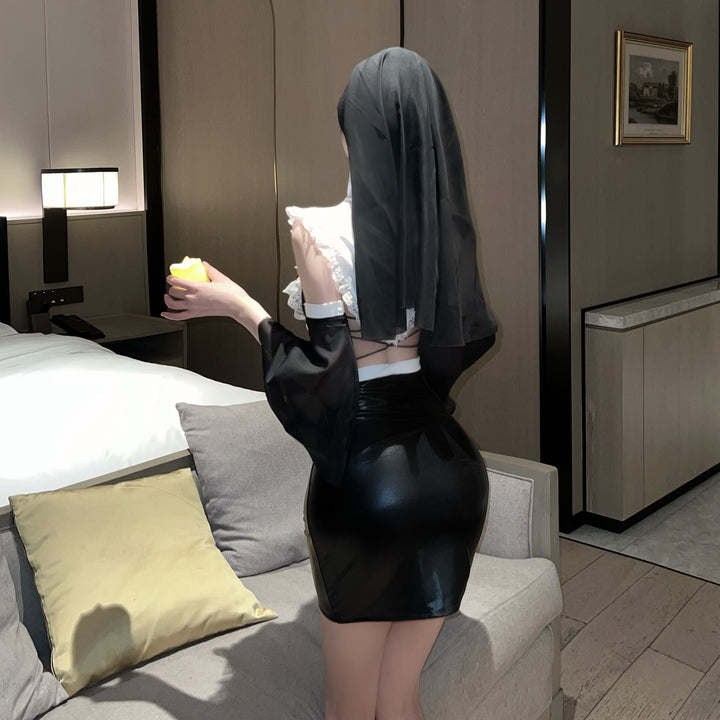Dark Leather Suit