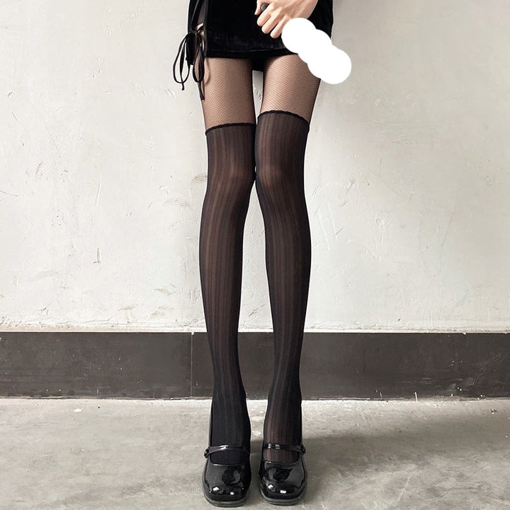 Long black stockings