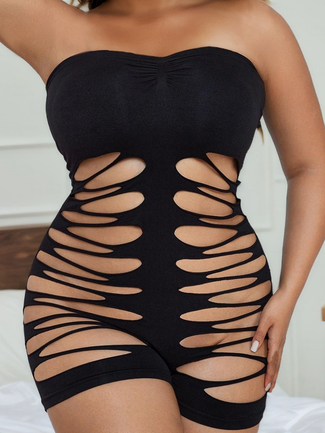 Women’s Seamless Mesh Bodysuit