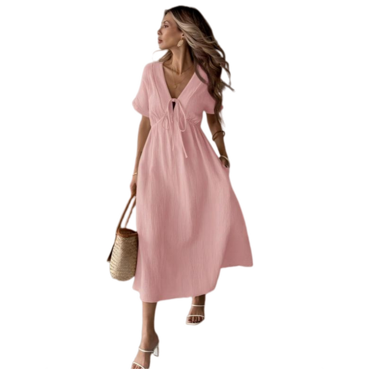 Breezy Cotton Midi Dress