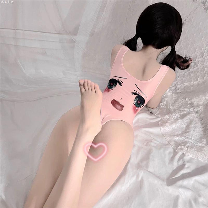 Maid Cosplay Bodysuit – Anime Inspired One-Piece Costume Set for Women