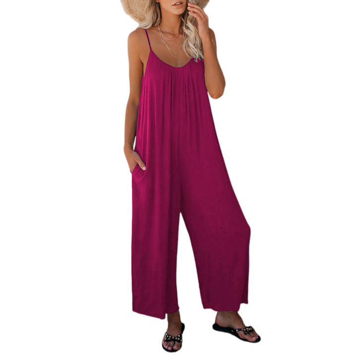 Relaxed Wide Leg Jumpsuit