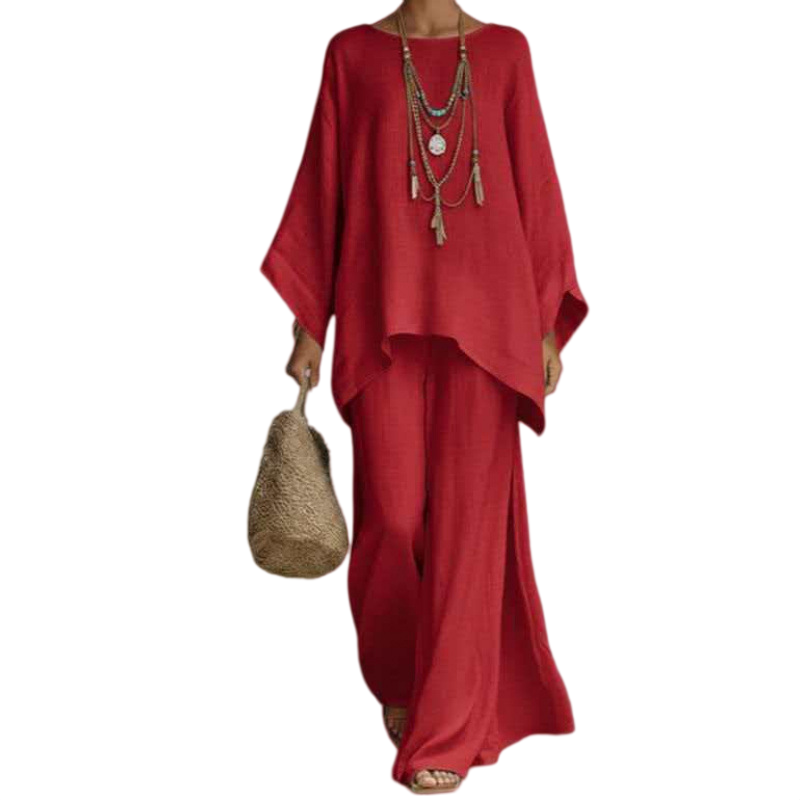 Linen Blend Resort Set