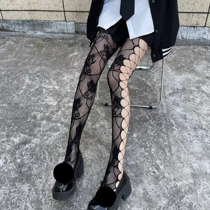 Skeleton Fishing Net Stockings