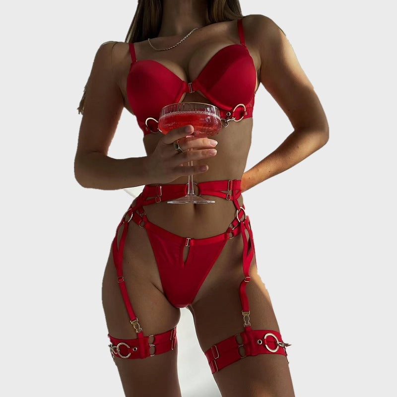 Metal Chain Lingerie Set