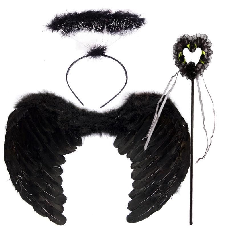 Feather Angel Wings Set