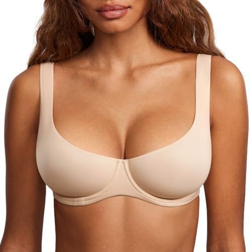 Seamless Soft Support Bra – Full Coverage Plus Size Comfor