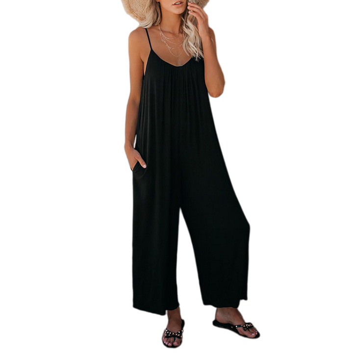 Relaxed Wide Leg Jumpsuit