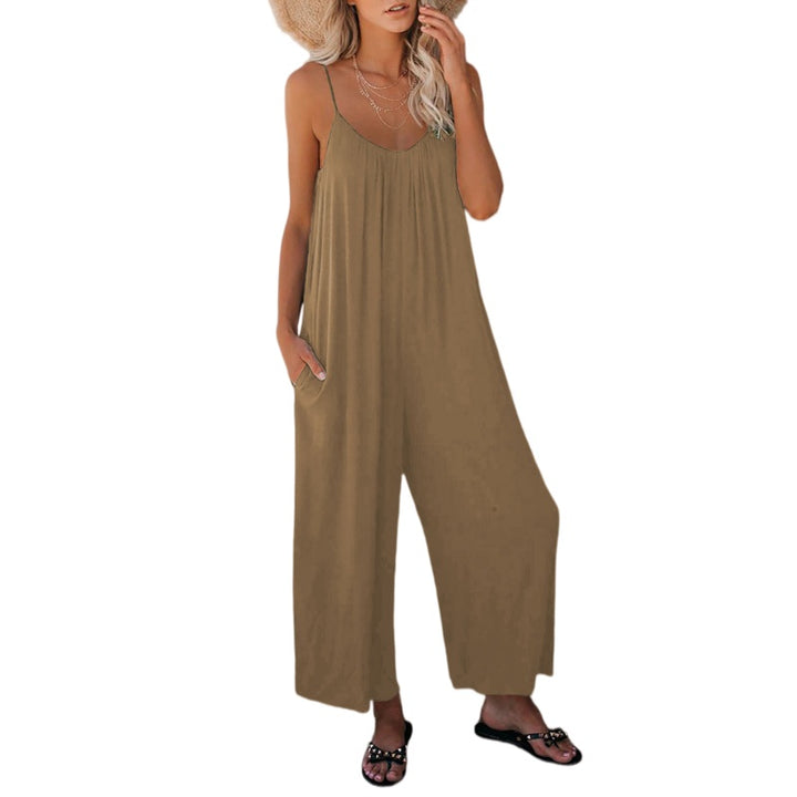 Relaxed Wide Leg Jumpsuit