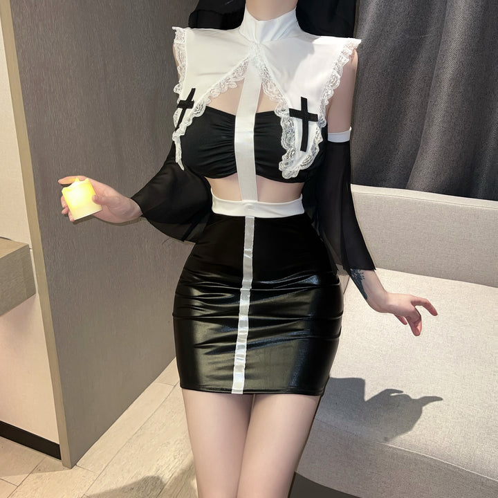 Dark Leather Suit