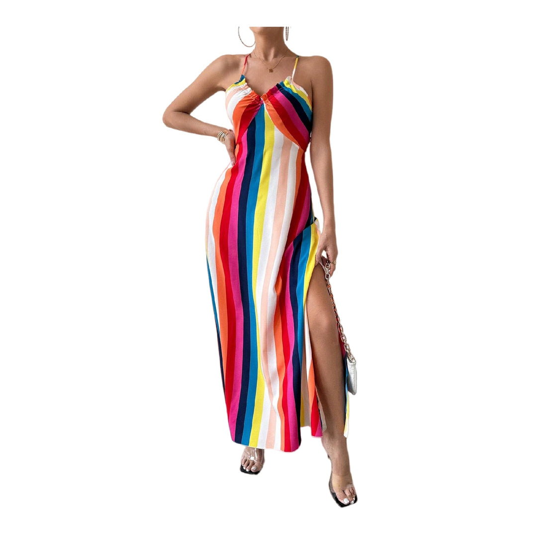 Boho Print Maxi Dress