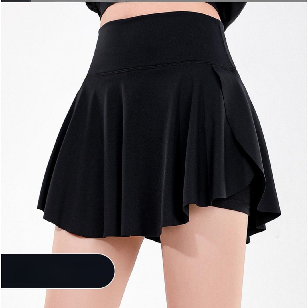 High Rise Yoga Skort with Inner Shorts