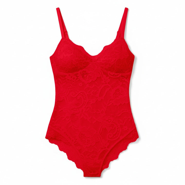 Lace Sculpting Bodysuit – Women’s Shapewear Cami One-Piece